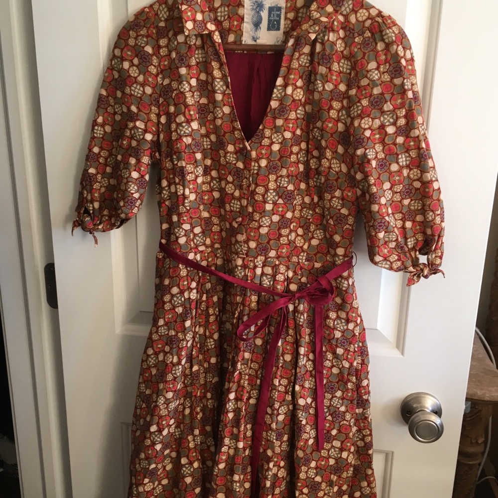 Anthropologie Sugar Coated Shirtdress size 4